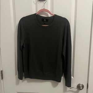 Banana Republic Men's Olive Crewneck Sweater